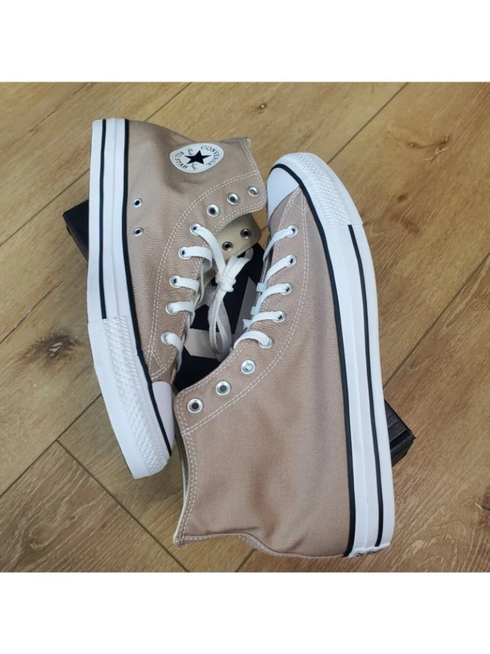 Converse Chuck Taylor All Star Hi Shoes Mens 13 Vintage Cargo Brown Tan A11753F - Picture 7 of 9